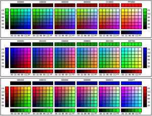 Web Color Palette