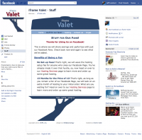 iframe Valet on Facebook